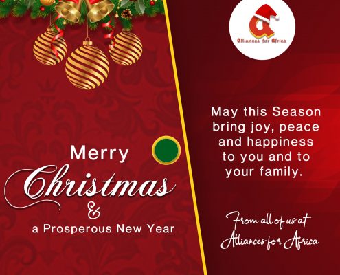 Yuletide greetings from all of us at Alliances for Africa.