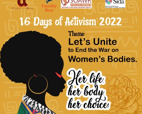 16 Days activism 2022