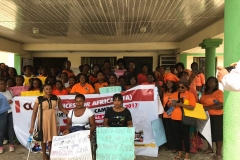 Group photograph at the INEC premises